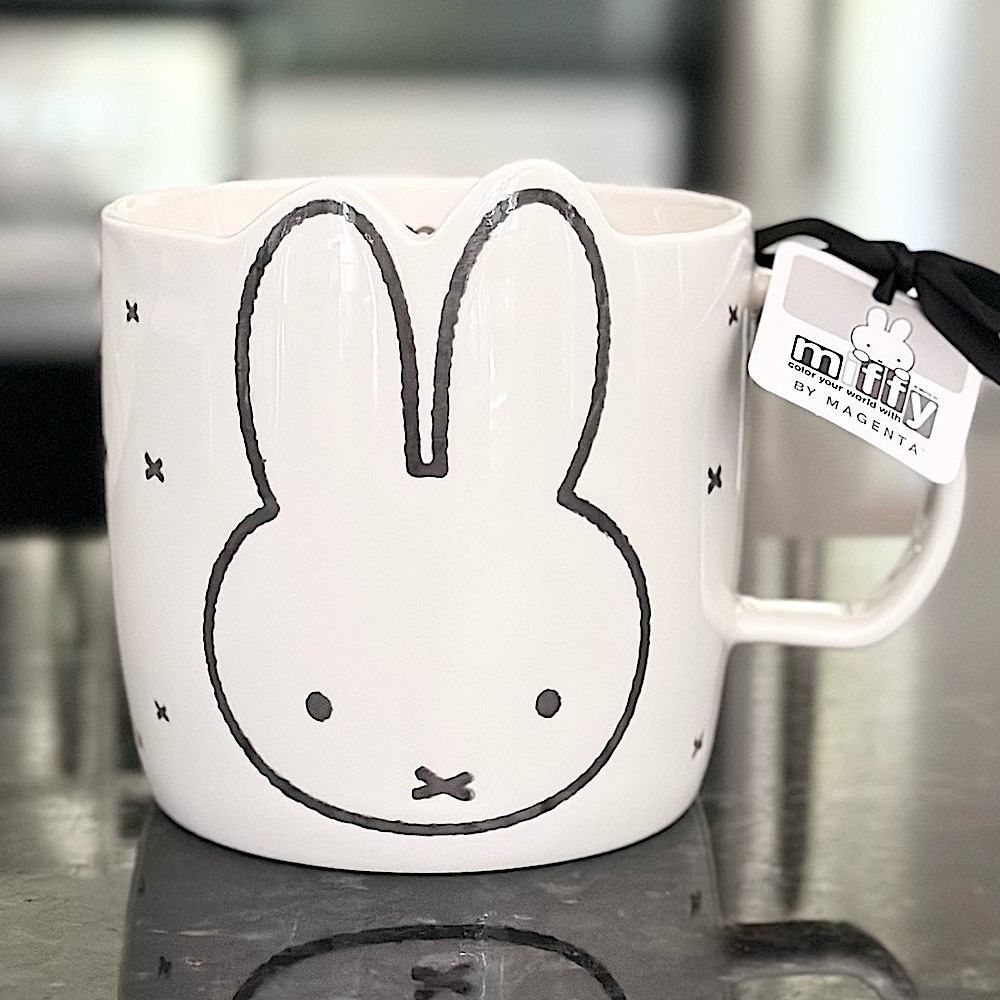 Miffy White and Black Bunny Cup / Mug 16 oz. (Last One)